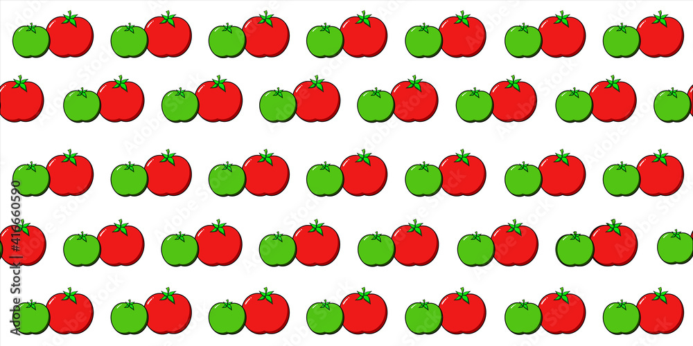 Tomato seamless background vector eps 10. Tomato seamless background vector eps 10.