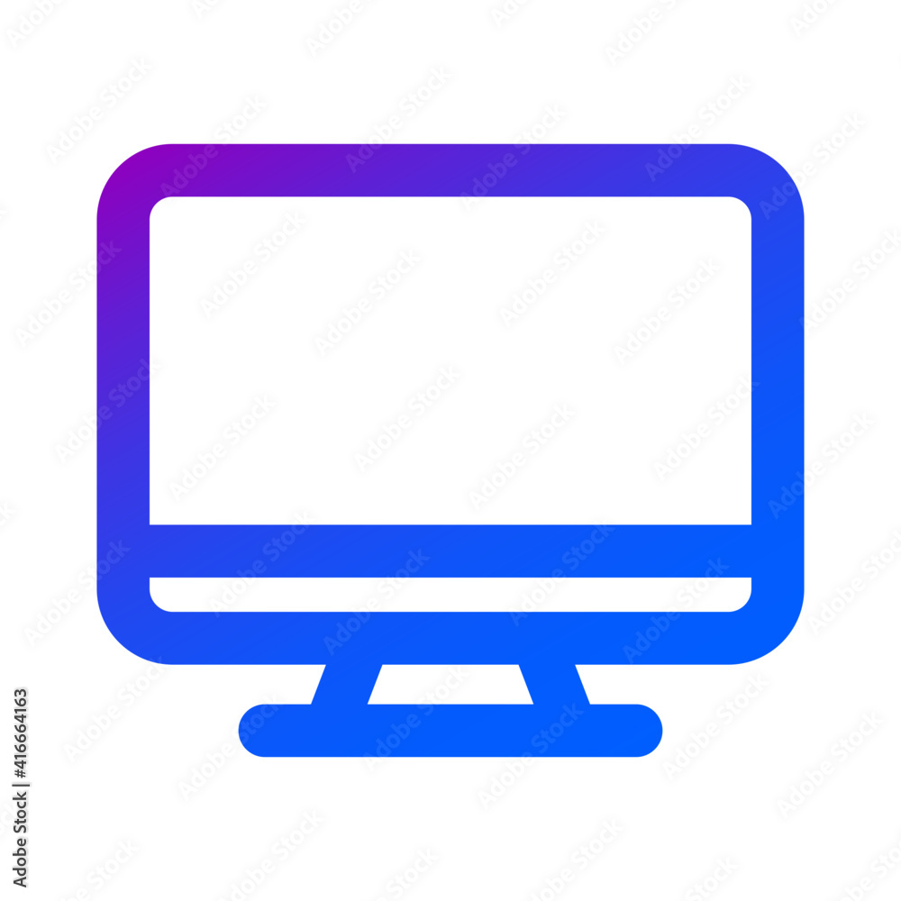 Computer screen icon Computer screen icon