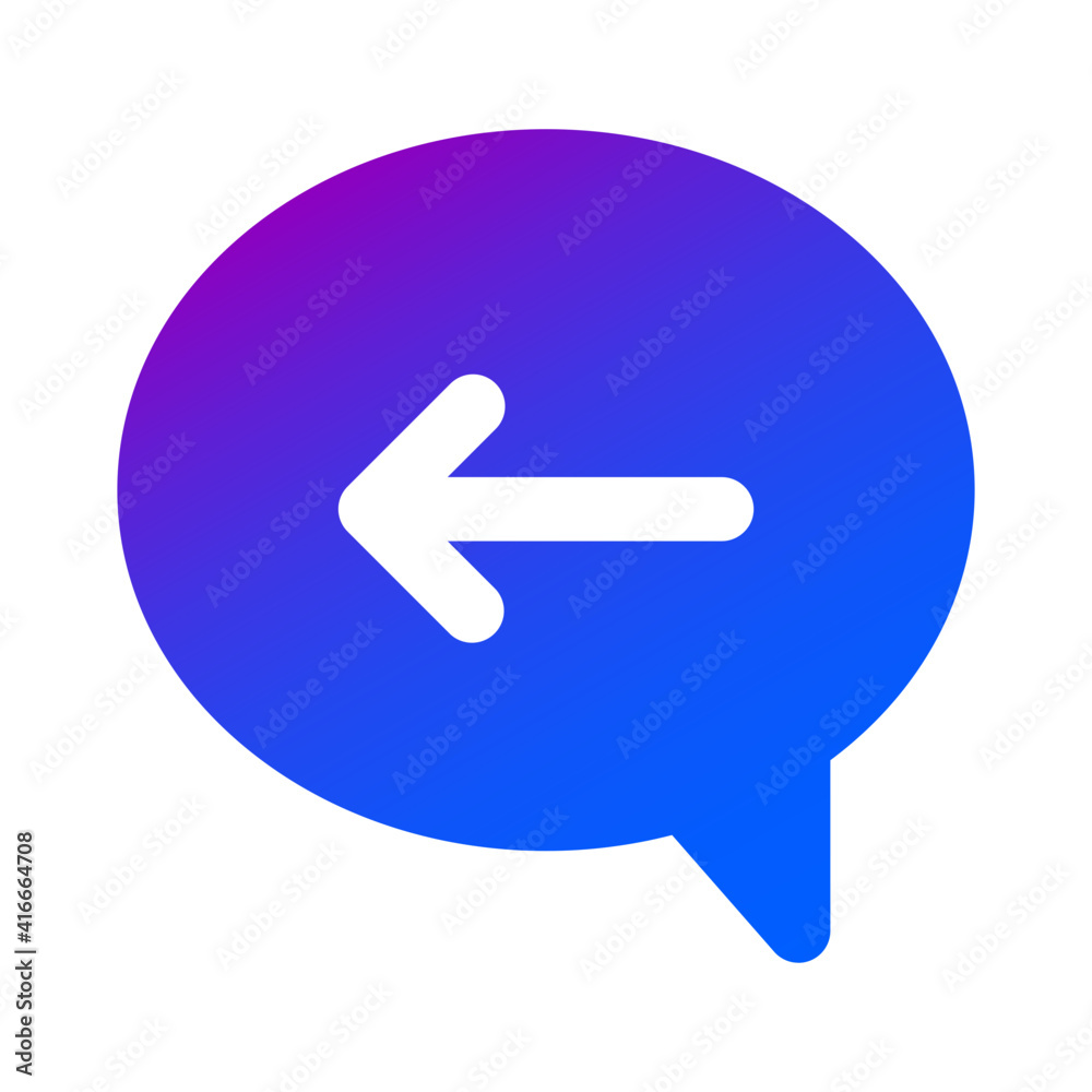 Receive message icon