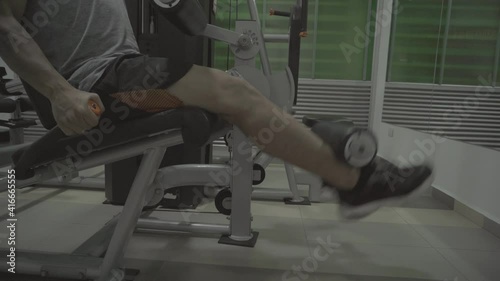 person in the gym
