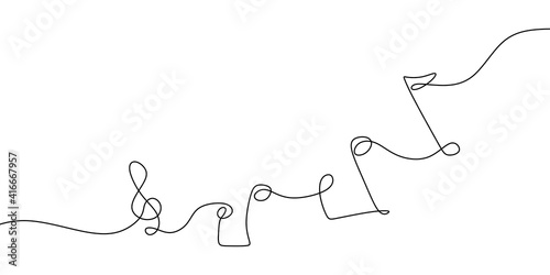 Abstract music background, ...