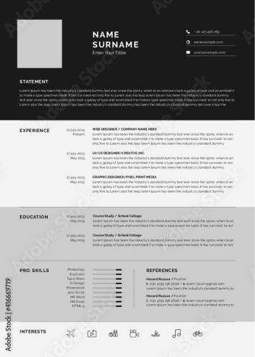 CV RESUME Template