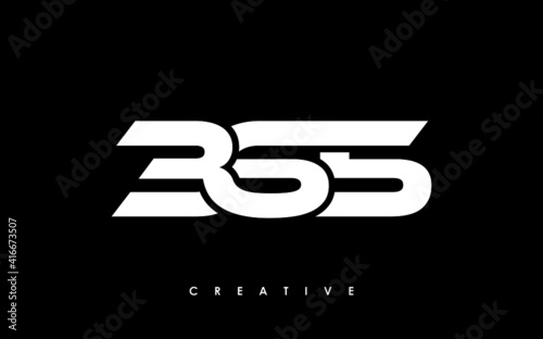 365 Letter Initial Logo Design Template Vector Illustration