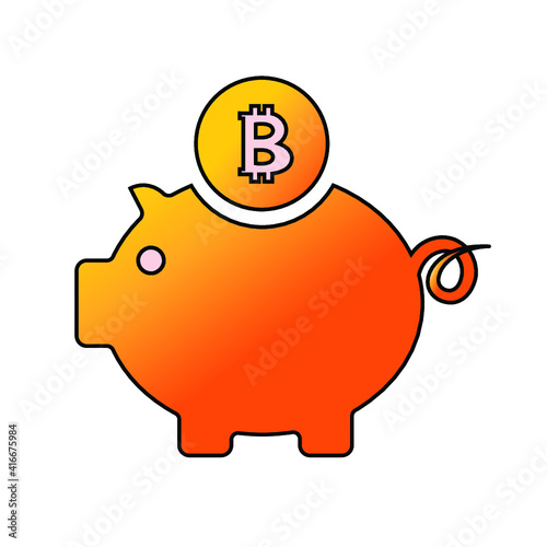 Bitcoin, Sparschwein