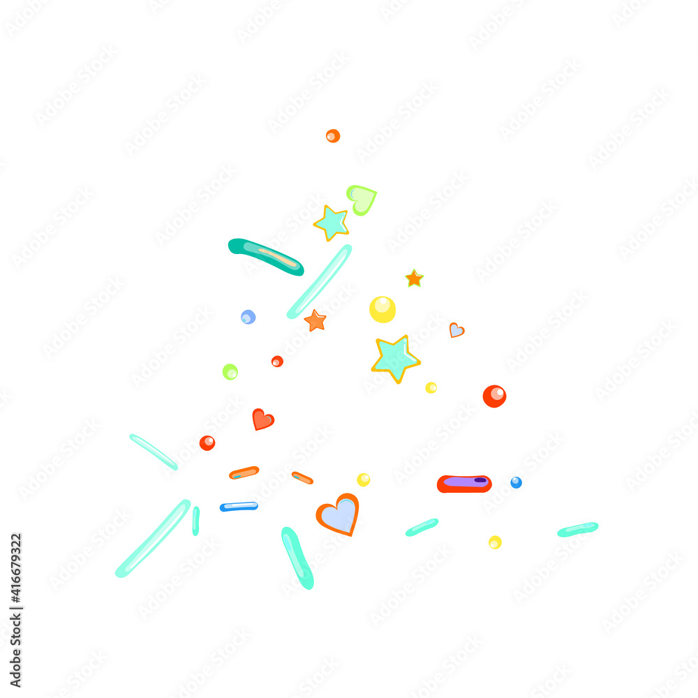 Sprinkles grainy. Cupcake donuts background. Sprinkles grainy. Cupcake donuts background.
