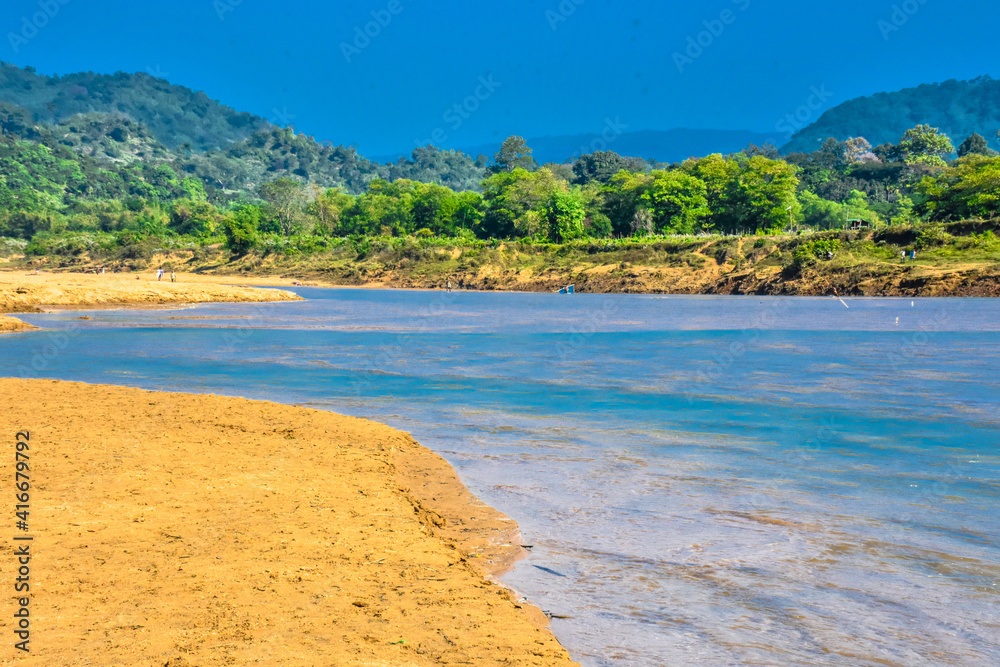 beach with water