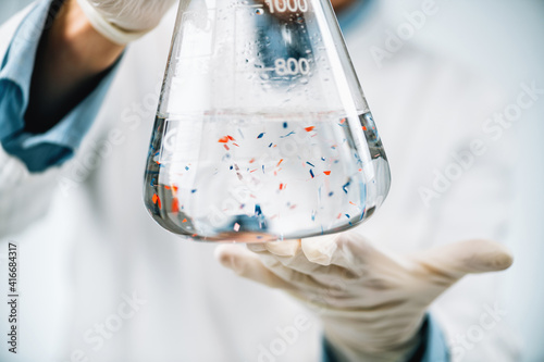 Microplastics Laboratory Analysis photo