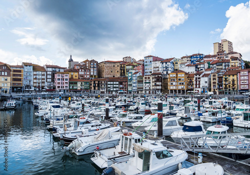 Bermeo is a small fishing village in the Basque Country, Spain © rudiernst