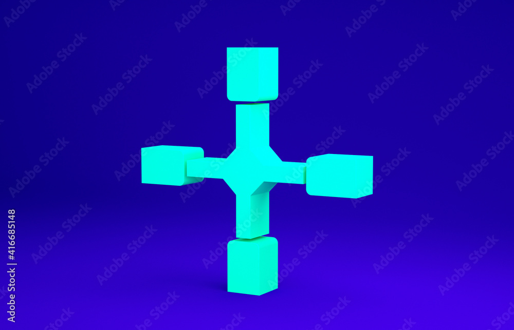 Green Wheel wrench icon isolated on blue background. Wheel brace. Minimalism concept. 3d illustration 3D render. Green Wheel wrench icon isolated on blue background. Wheel brace. Minimalism concept. 3d illustration 3D render.