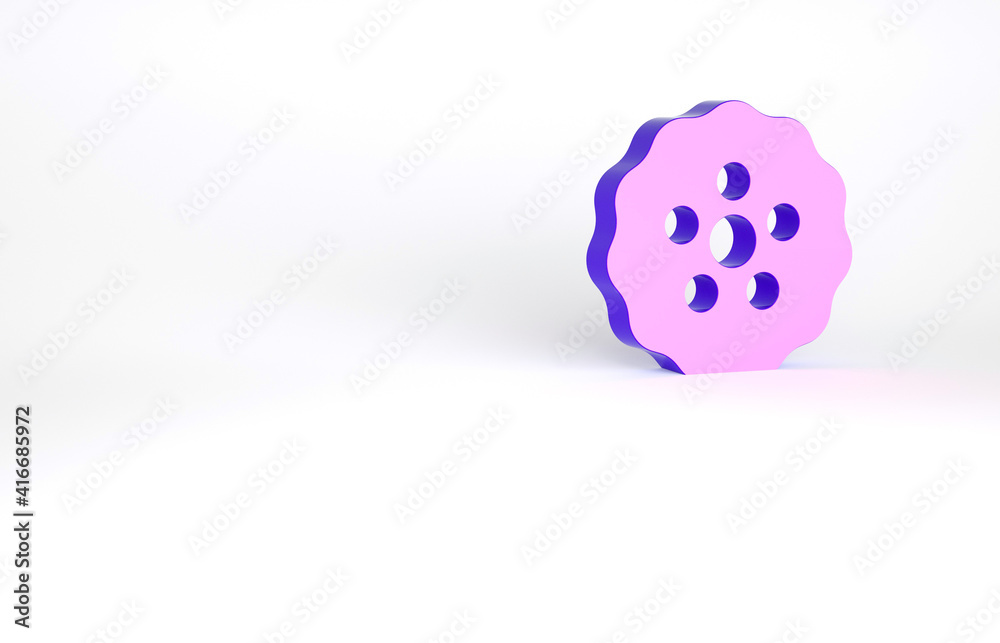 Purple Gear icon isolated on white background. Cogwheel gear settings sign. Cog symbol. Minimalism concept. 3d illustration 3D render. Purple Gear icon isolated on white background. Cogwheel gear settings sign. Cog symbol. Minimalism concept. 3d illustration 3D render.