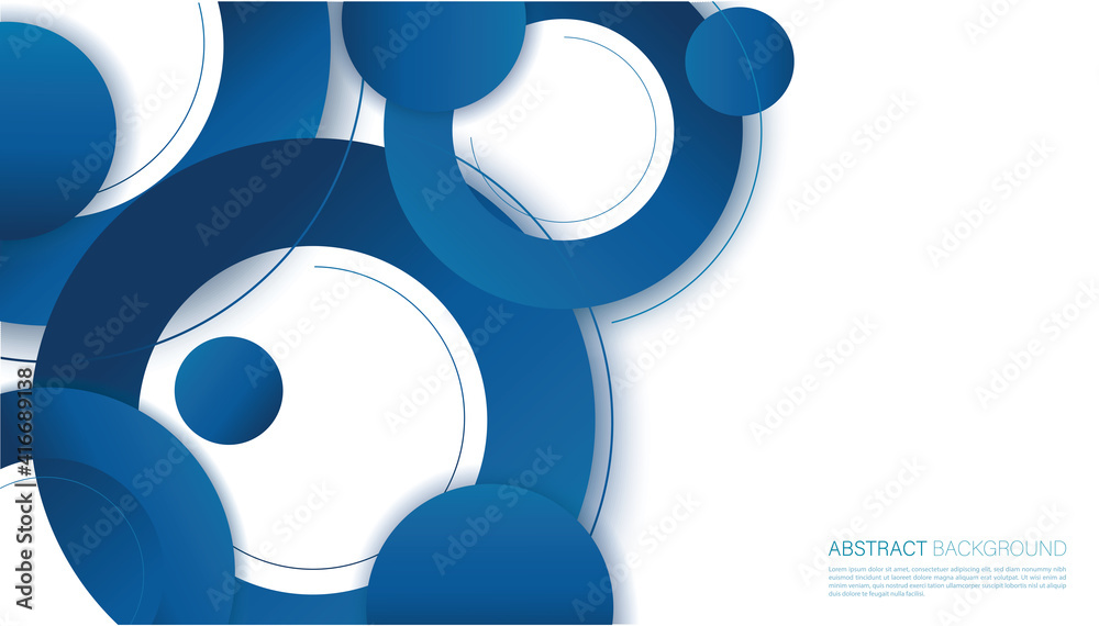 Abstract blue circle background vector illustration Abstract blue circle background vector illustration