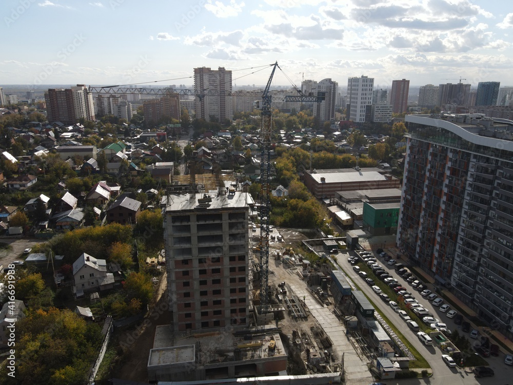 Obraz premium tower crane