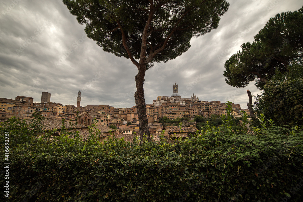 View to Siena