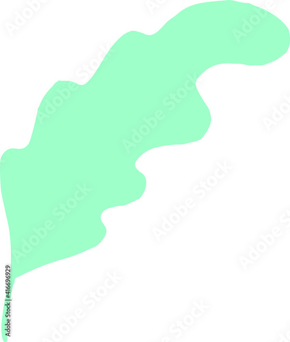 Image of a leaf on a white background.
The image is presented in the EPS JPG format. It will be useful for the nature images,forest, autumn and spring.