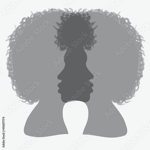 Doppelsilhouette 1