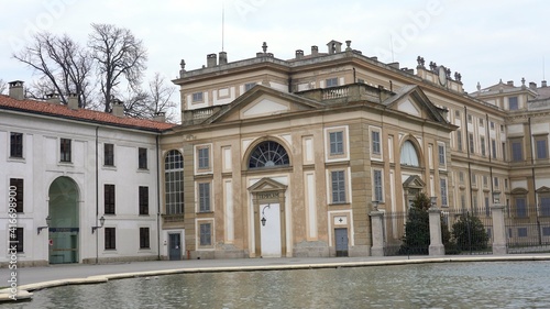 Obraz na płótnie Europe, Italy , Milan February 2021 - Villa Reale in Monza city w salonie