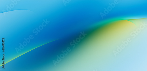 abstract minimalist blue green wave background texture