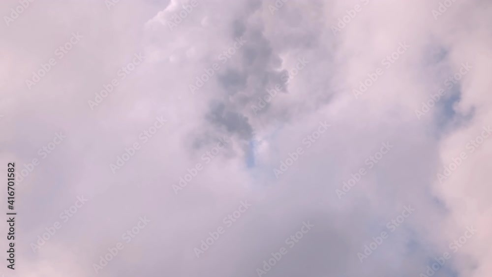 Clouds move slowly across the blue sky. The earth's atmosphere. Nature Clouds move slowly across the blue sky. The earth's atmosphere. Nature
