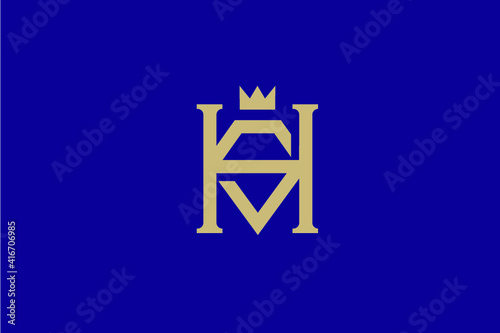 letter H - S diamond - jewelers Logo
