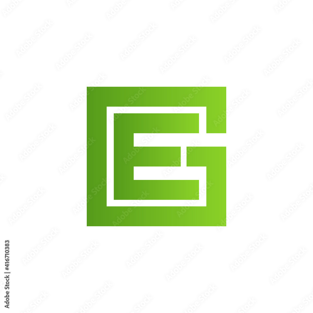 Letter E logo icon design template elements. vector illustration