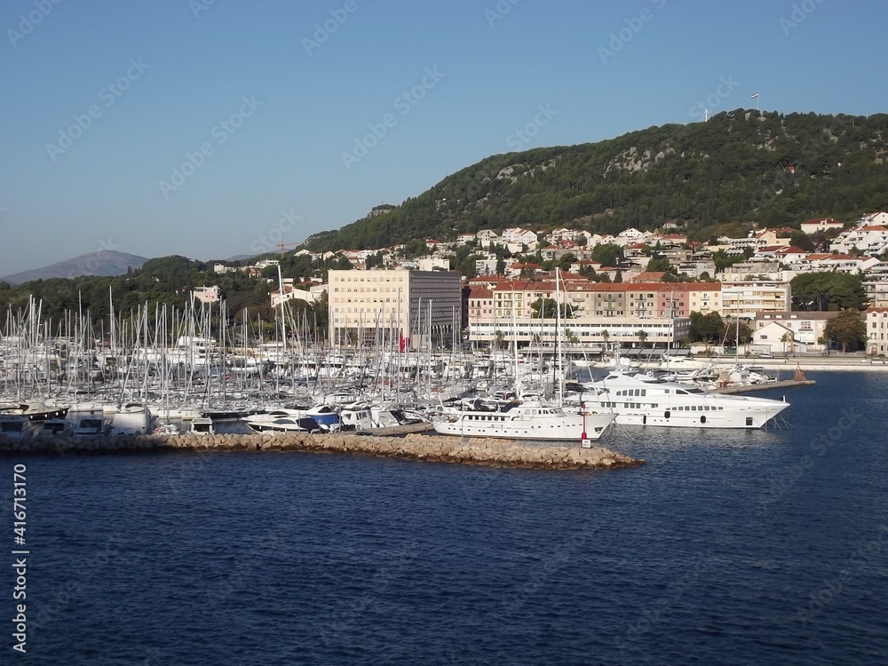 marina of Split,Croatia
