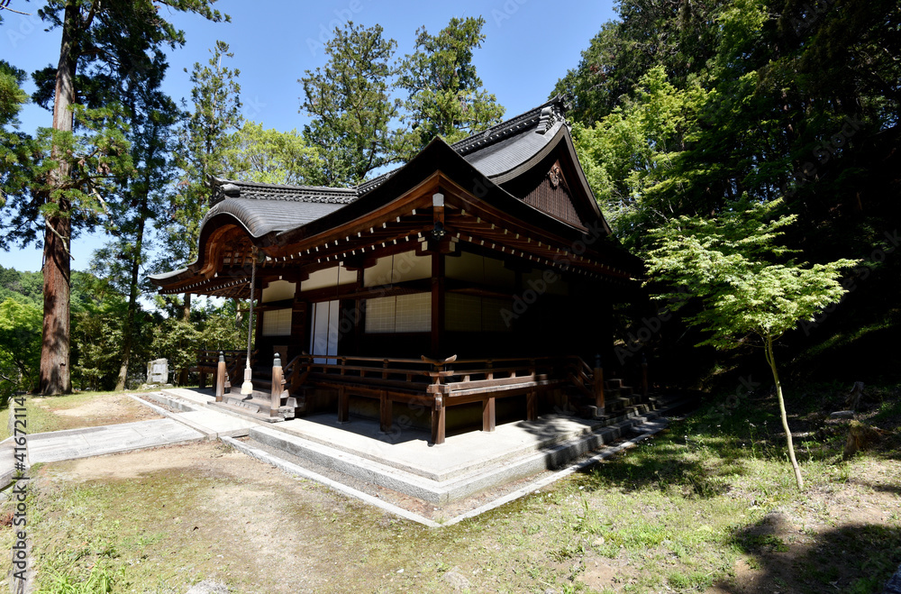 弘川寺　本堂　大阪府南河内郡