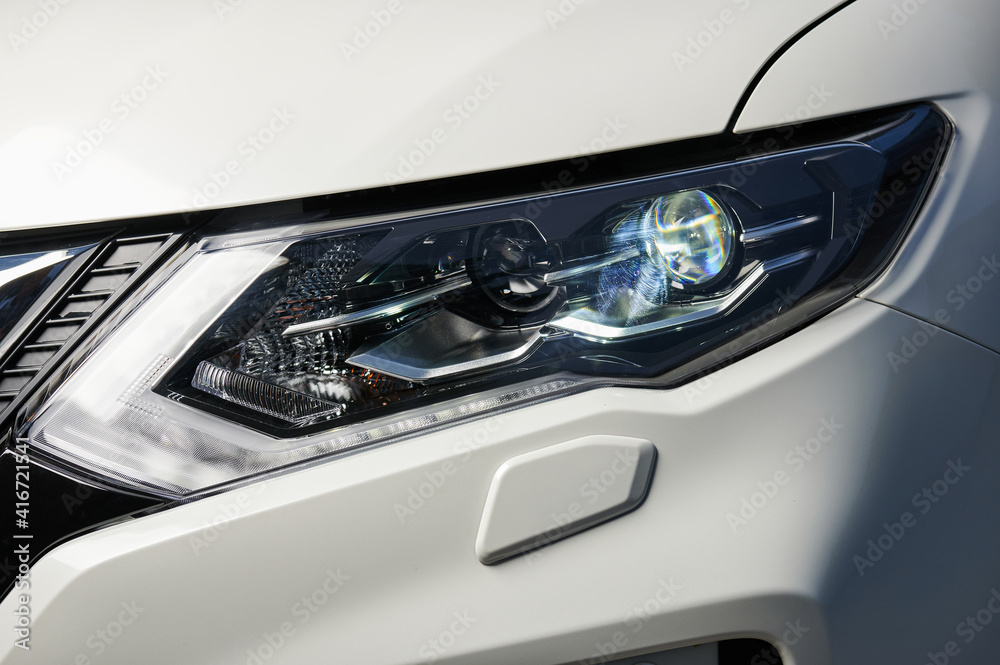 Modern car headlights