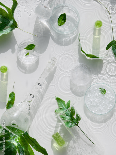 Obraz na plátně Cosmetic skincare background