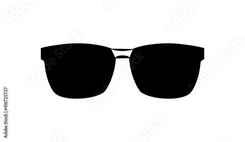 Sunglass vector icon. Vector illustration.