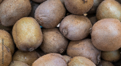 lots of juicy kiwi fruits