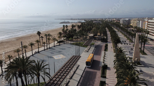 Avinguda Jaume I - Monument Jaume I el Conqueridor - Salou - Costa Daurada - Spain photo