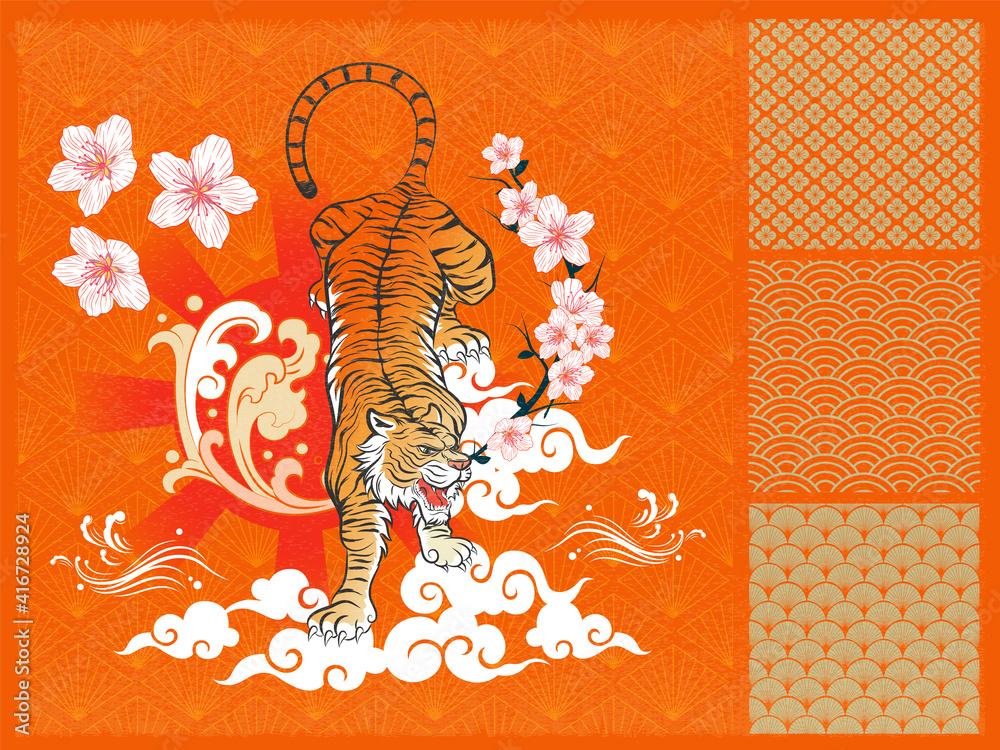 Tranh trừu tượng hổ Nhật Bản đem đến một trải nghiệm thị giác rất độc đáo. Bộ tranh tuyệt đẹp này mang đến sự tốt bụng và sự kiên nhẫn của chú hổ Nhật Bản, với các khía cạnh hình học được pha trộn một cách tuyệt vời. Khám phá thêm về loài hổ bằng bộ tranh này, và được khuyến khích để khám phá thật kỹ càng lên họa vật tuyệt đẹp này.
