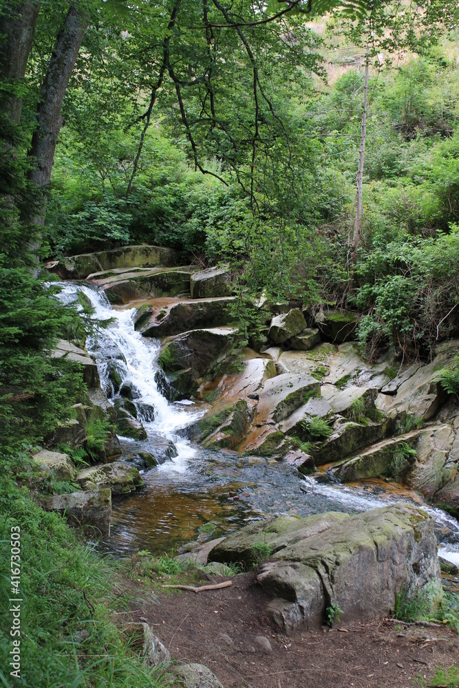 Hiking in the Harz National Park (Wandern im Nationalpark Harz) | Heinrich-Heine-Weg, Ilse waterfalls (Wasserfälle der Ilse) Hiking in the Harz National Park (Wandern im Nationalpark Harz) | Heinrich-Heine-Weg, Ilse waterfalls (Wasserfälle der Ilse)