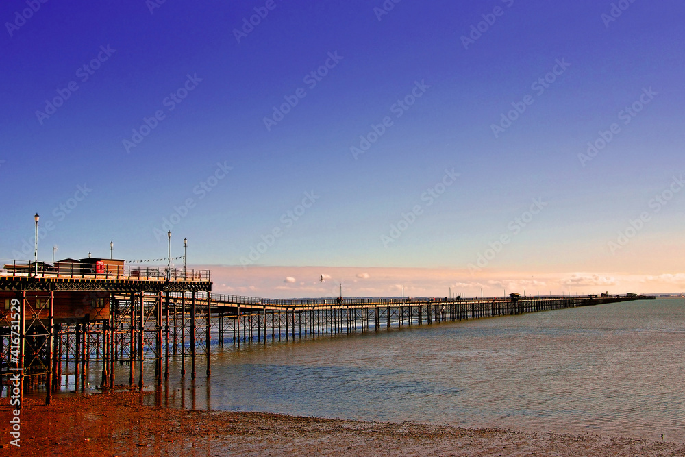 Southend on Sea Pier Essex England Southend on Sea Pier Essex England