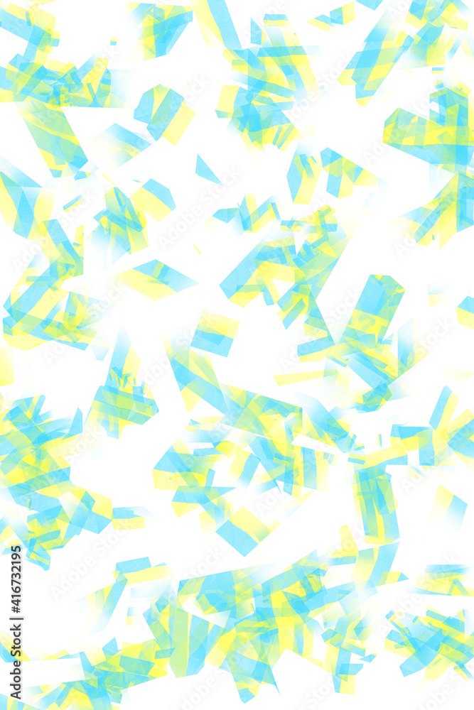 Blattwerk, abstrakt gemalter Hintergrund Blattwerk, abstrakt gemalter Hintergrund