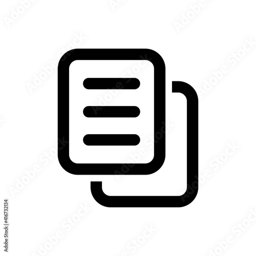 Copy document icon
