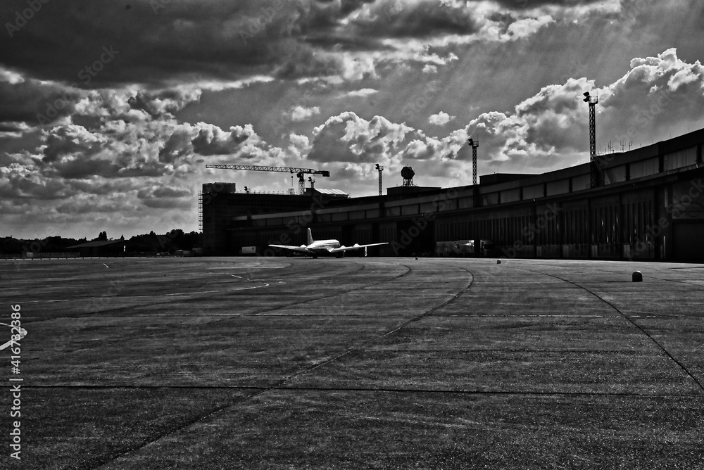 Obraz premium Flughafen Tegel Berlin