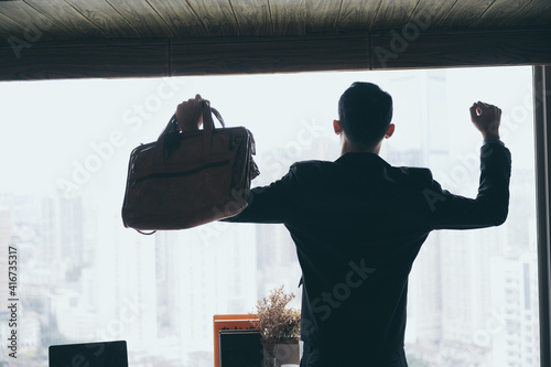 businessman person working ...