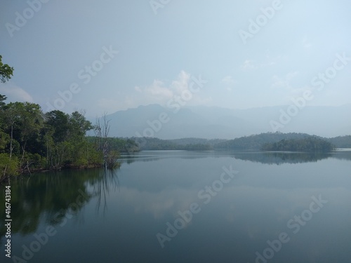 Peppara dam reservoir, Thiruvananthapuram Kerala © SISYPHUS_zirix