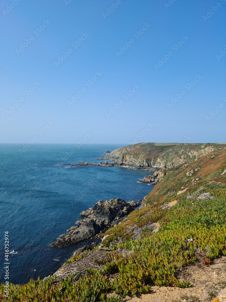 Guernsey Channel Islands, Torteval South Coast Cliffs