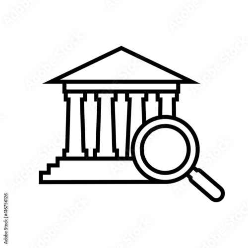 Check vector icon set. Inspection illustration symbol. Testing symbol.