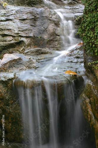 25 Jan 2005 the waterfall at hong kong park, hong kong