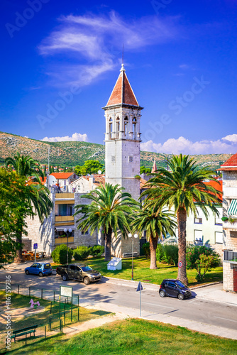Obraz na płótnie Trogir old town in Dalmatia region, Croatia w salonie