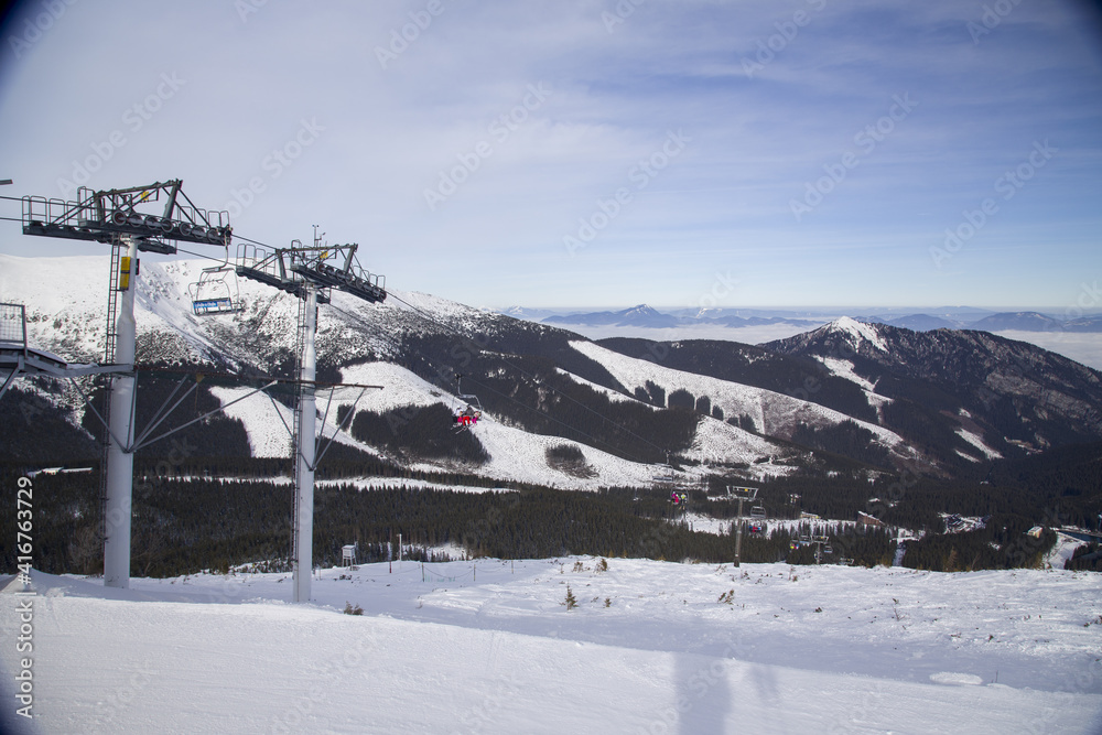 snow mountain Slovakia ski winter Jasna Europa snow mountain Slovakia ski winter Jasna Europa