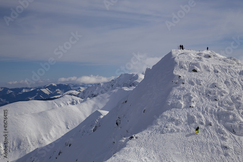 snow mountain Slovakia ski winter Jasna Europa