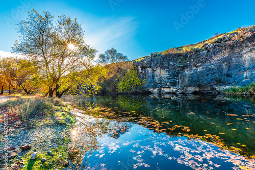 Fototapeta Naklejka Na Ścianę i Meble -  Hermos Canyon in Manisa Province of Turkey