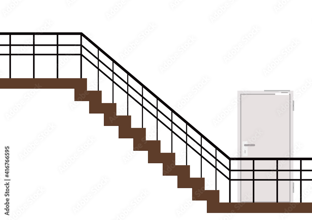 Door vector. Door way. background. fire door. stair. Door vector. Door way. background. fire door. stair.