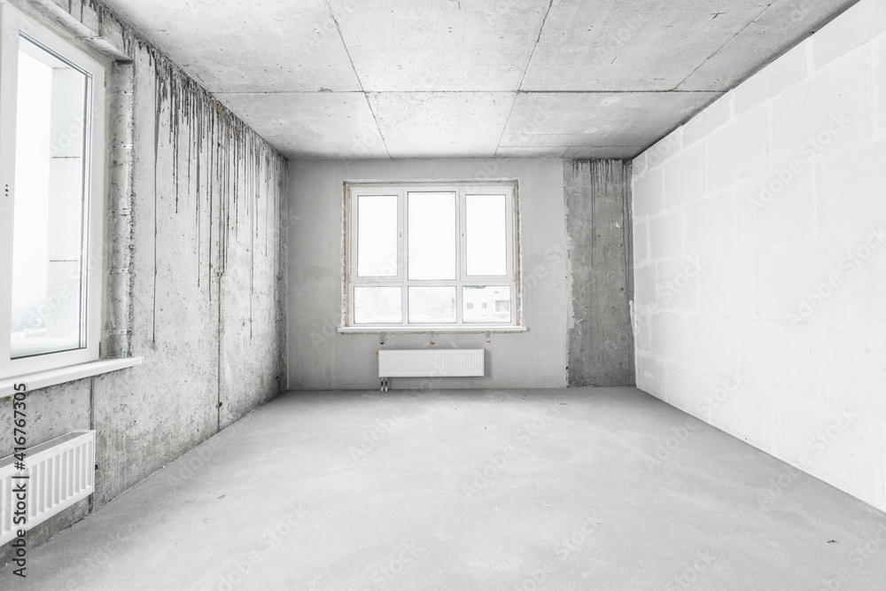 Obraz premium new apartment without finishing
