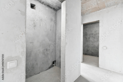 new apartment without finishing