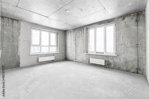 new apartment without finishing